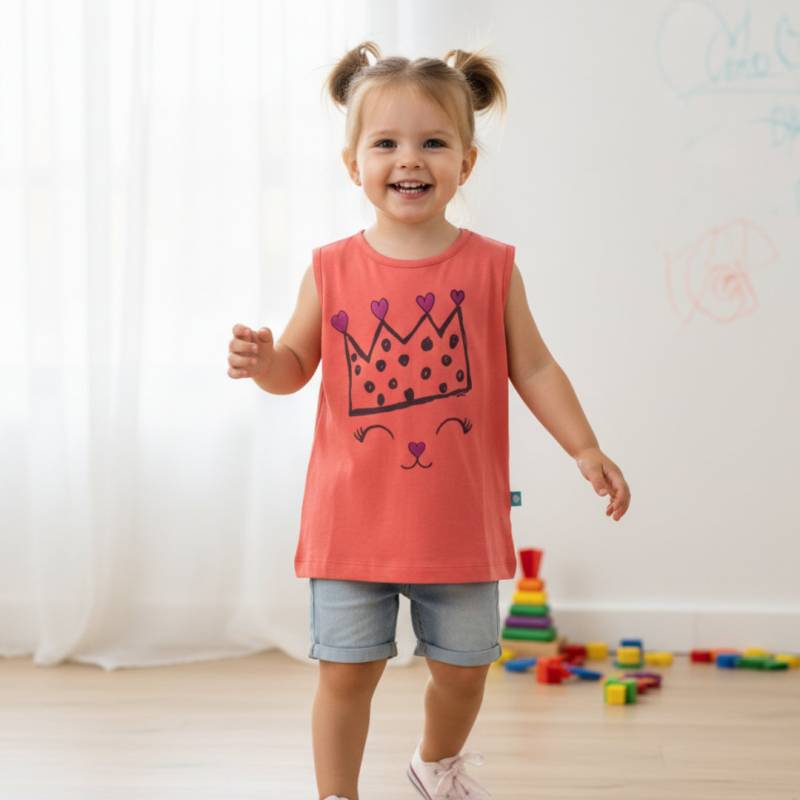 Remera Sin Mangas Sara