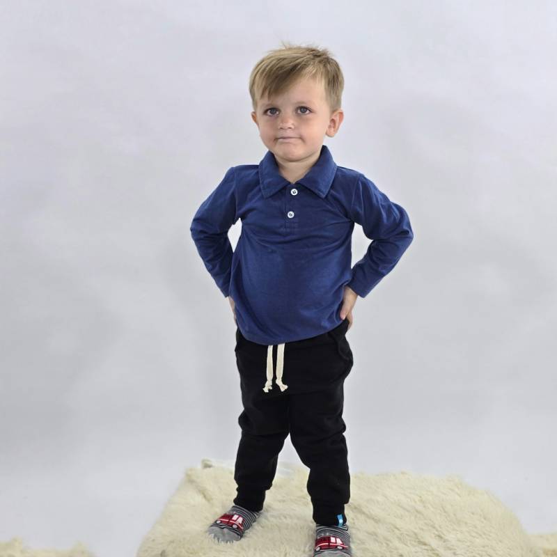 Chomba Manga Larga Micropique Ian