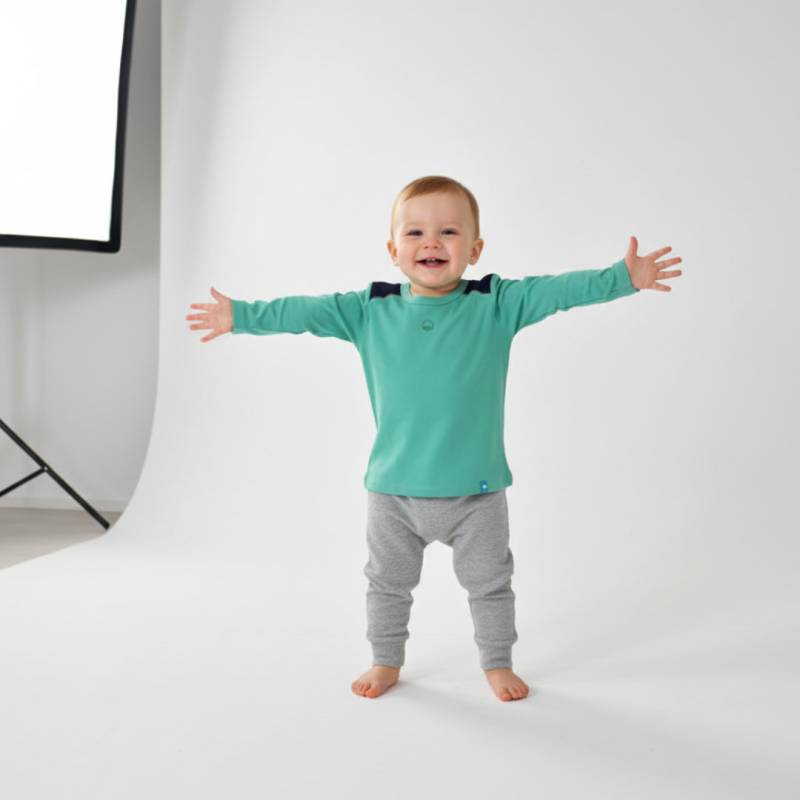 Remera Mangas Largas Teo Estampada