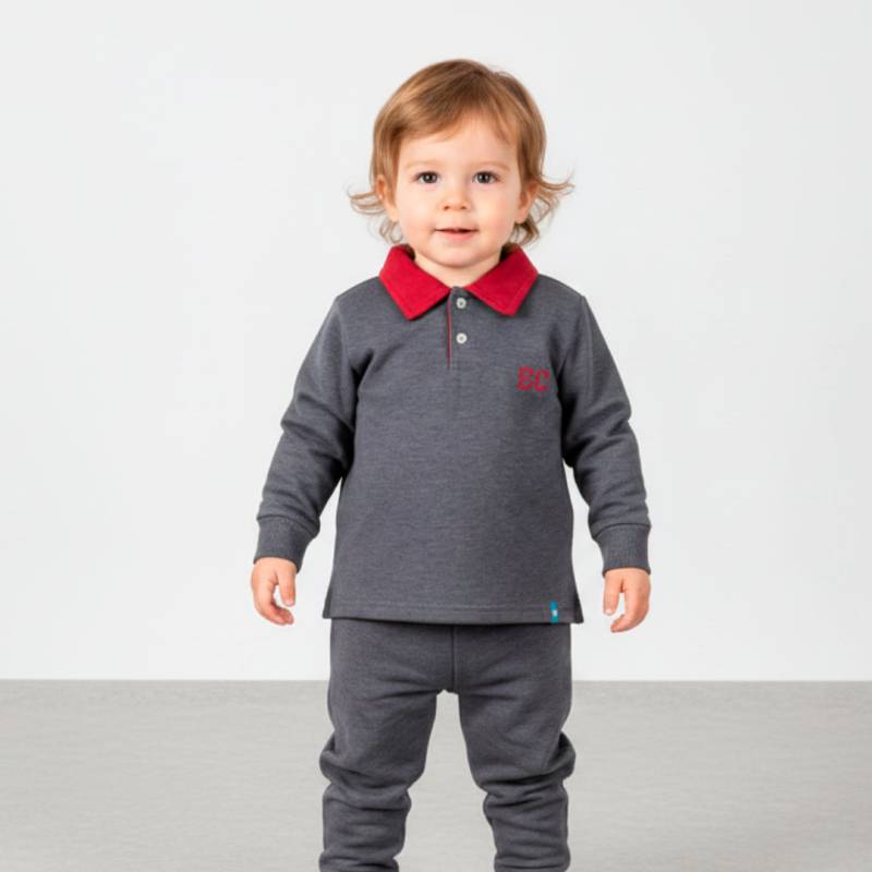 Buzo Recto Frisa Polo