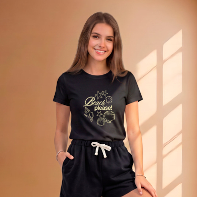 Remera Manga Corta Jersey Leilen Est