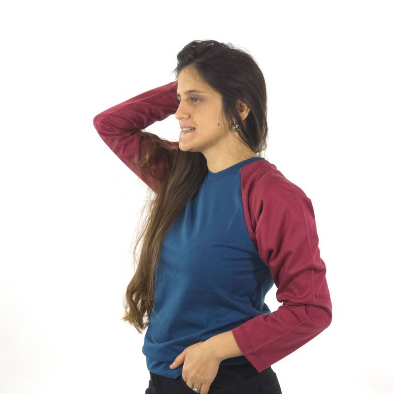 Remera Manga Ranglan Rimini