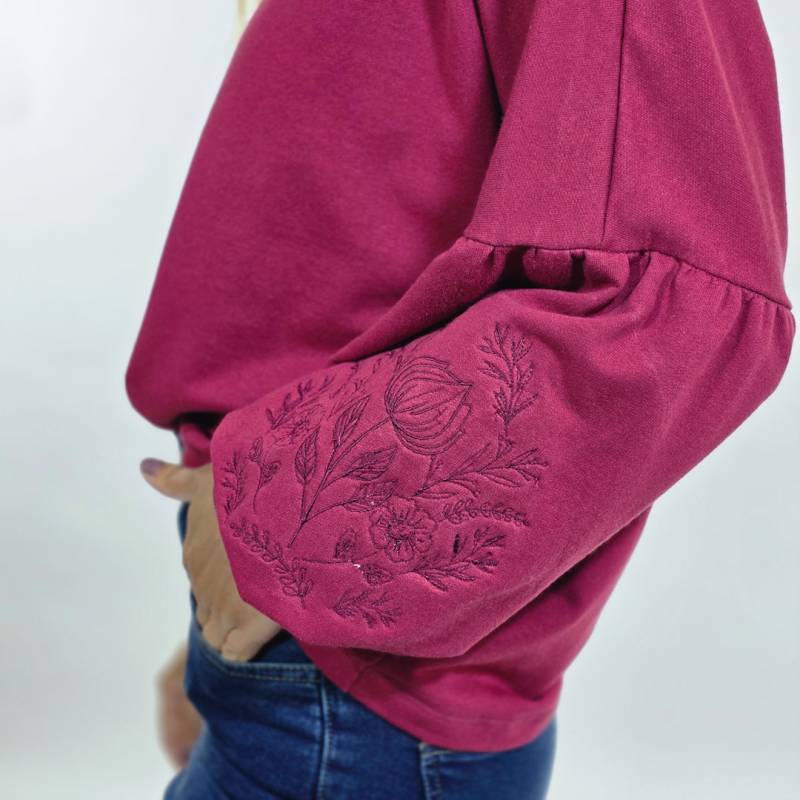 Buzo Bordado Rustico Intensa