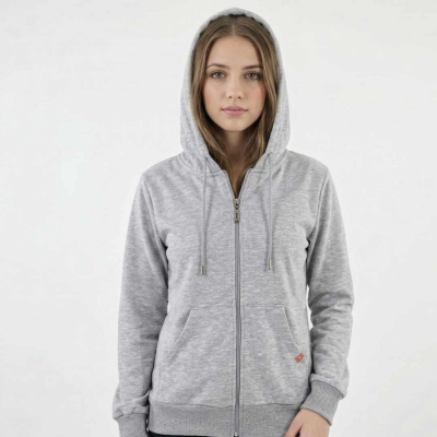 Campera Con Capucha Rustico Esmeralda