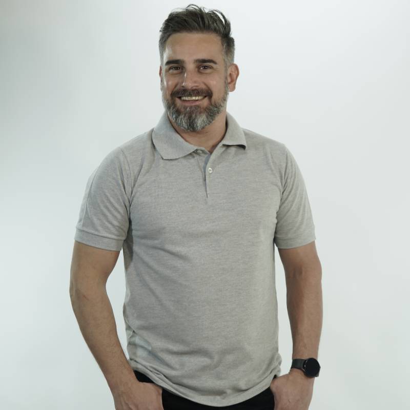 Chomba Manga Corta Micropique Geor