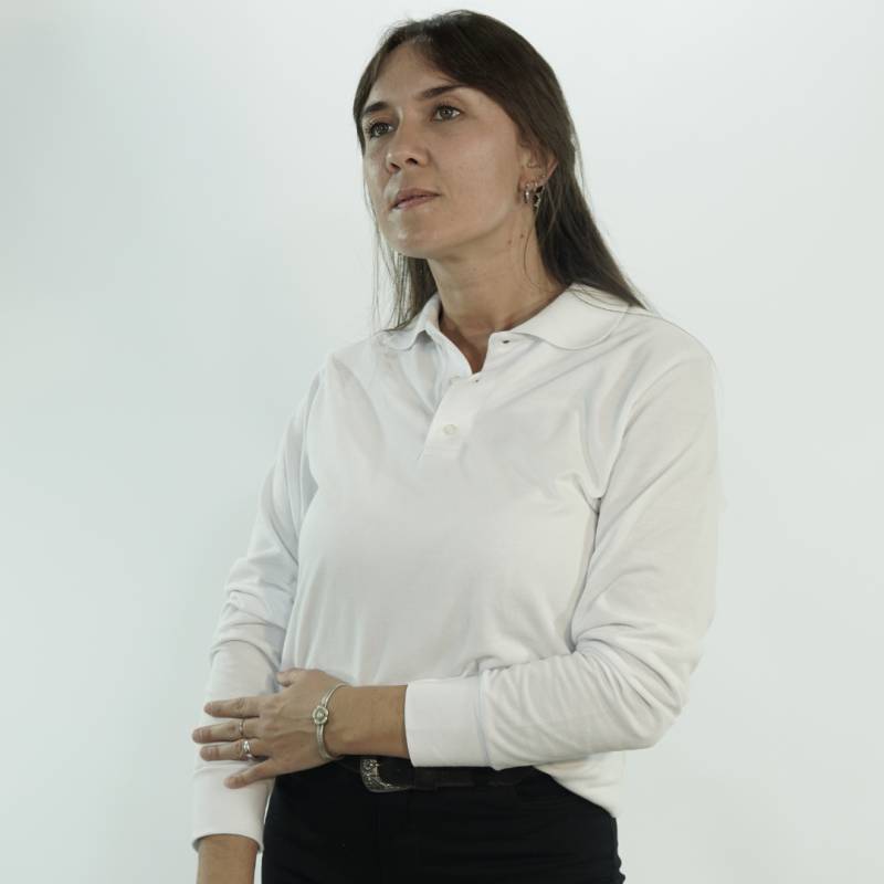 Chomba Manga Larga Micropique Fede