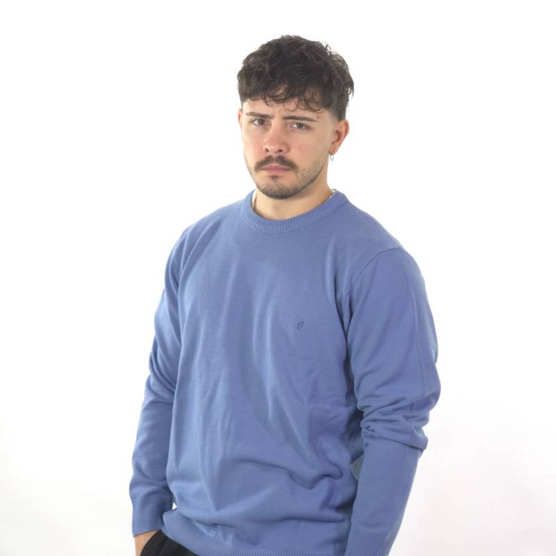 Sweater Escote O Rodo