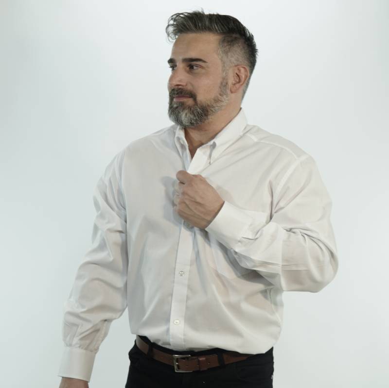 Camisa Manga Larga Oxford Paulino