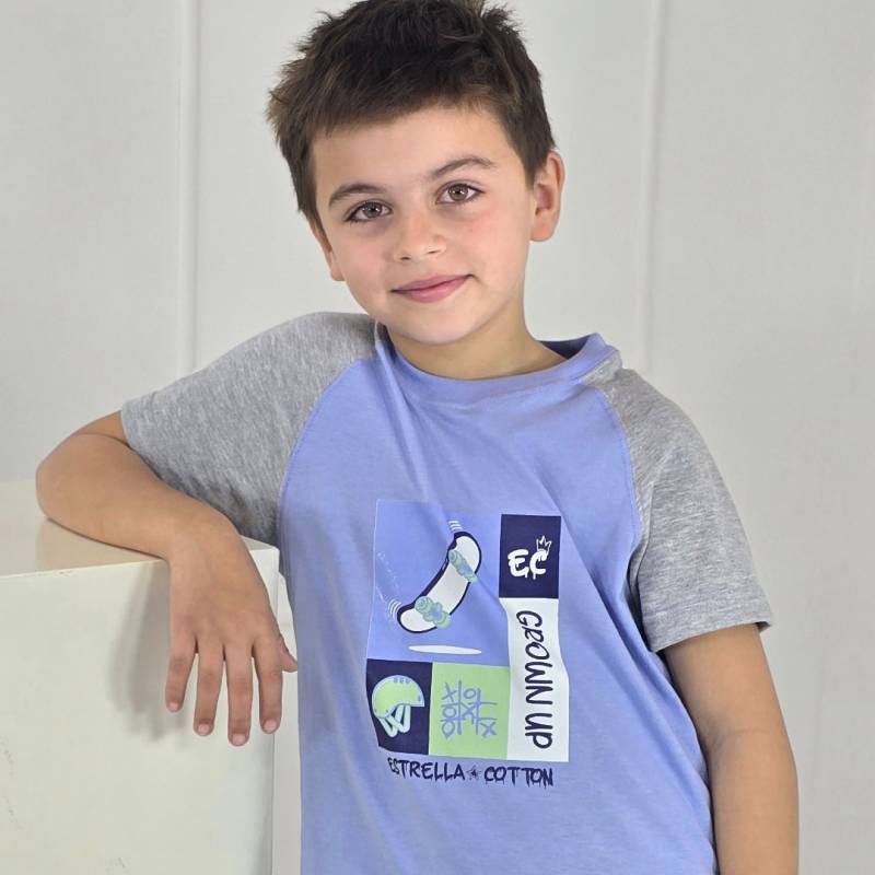 Remera Manga Corta Ranglan Renzo Est