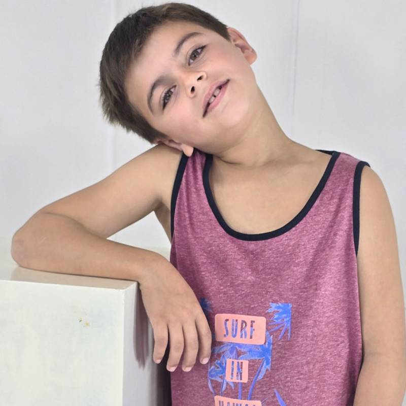 Pijama Musculosa Jersey Melocoton Est